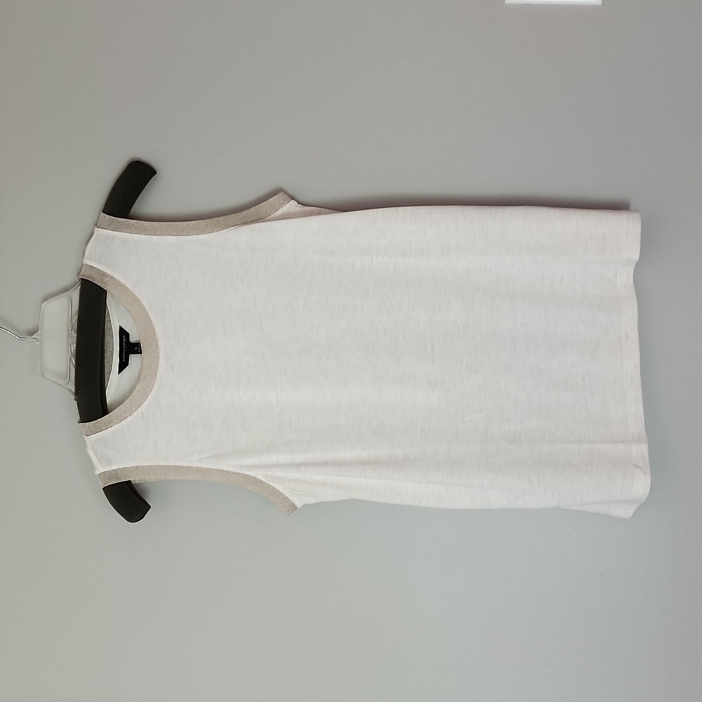 NWT Banana Republic Sleeveless Top Tank Cream